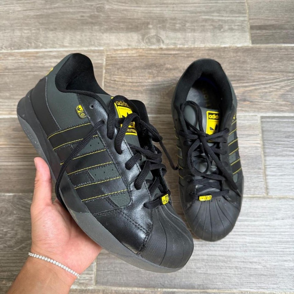 Y2K 2000s Adidas Metronome Evolution skateboarding shoes Thick tongue puffy shoe